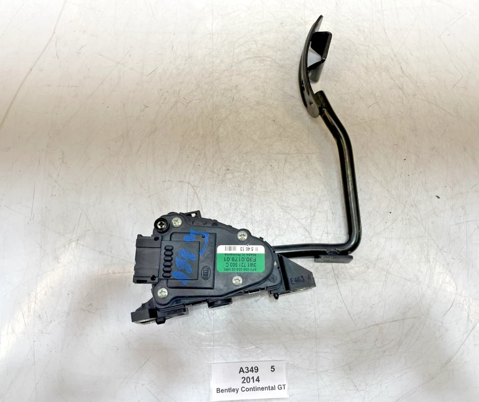 ✅ 2012-2018 OEM Bentley Continental GT GTC conjunto de pedais acelerador a gás - Imagem 1 de 4