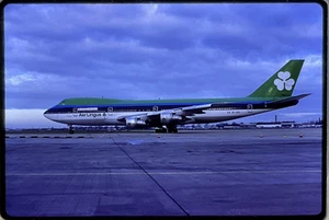 Boeing 747 - 35 mm Colour Slide-Aer Lingus - EI-ASI -See Note - Picture 1 of 1
