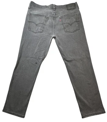 Pantalones de mezclilla elásticos grises Levis 541 para hombre 36x30 pierna recta desgastados ropa de trabajo Foto 1 de 4