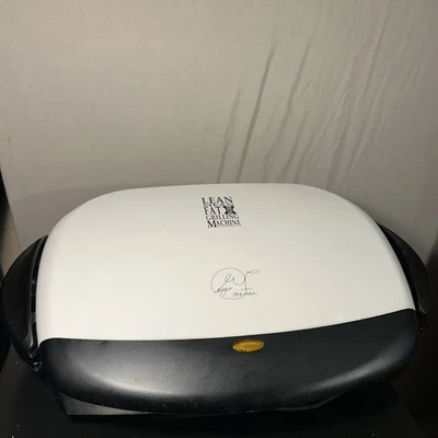 George Foreman Lean Mean Fat Reducing Grilling Machine – Indoor Electric Grill - Image 1 of 4