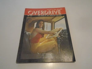 Overdrive Vintage Trucking Magazine May 1973 gina haskins dodge diesel semi - Picture 1 of 11