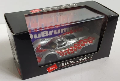 BRUMM 1:43 AUTO PORSCHE 917 24h 1994 SALONE INTERNAZIONALE DEL GIOCATTOLO MILANO - Immagine 1 di 4