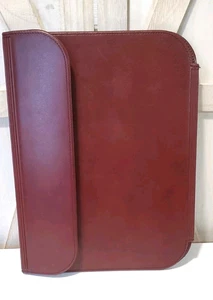 Vintage America's Case Maker Leather Writing Legal Pad Portfolio Organizer - Picture 1 of 8