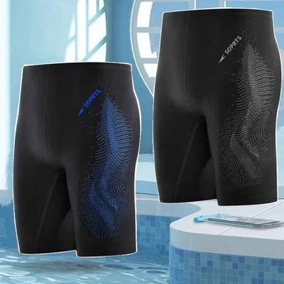 Costume da bagno uomo pratico pantaloncini da spiaggia blu/bianco professionale - Immagine 1 di 4