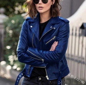 Jacket Women's Short Slim Fit Fashion Jacket - Picture 1 of 35