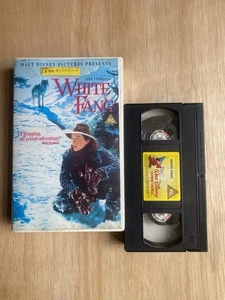 White Fang VHS Video - Ex Rental Big Box Vintage 1991 Disney Film Collectibles - Picture 1 of 7