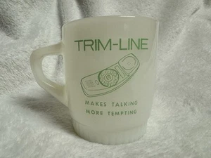 Vintage Fire King Trim-Line Continental System Telefonbecher - Bild 1 von 6