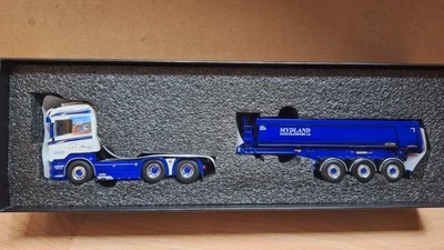 Scania Streamline HL  Kipper SZ    "Mydland - NO"  1:50  WSI - Bild 1 von 4