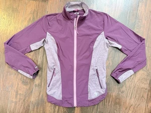 Mountain HardWear Jacket Womens Lrg Softshell Windbreaker Full Zip Fuchsia Pink - Picture 1 of 8