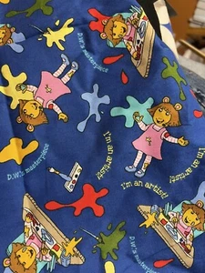2001 Marc Brown For Spring Industries,  Author fabric 1.5 yards 45” Wide - Picture 1 of 5