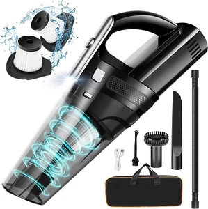 Handheld Vacuum Cordless Mini Portable Rechargeable Car Vacuum Cleaner with 1100 - Picture 1 of 12