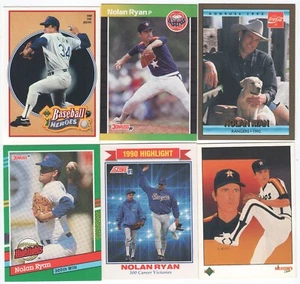 Konvolut 6 verschiedene Nolan Ryan Karten (NR11) - Bild 1 von 1