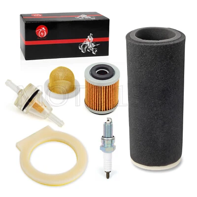 Kit de filtro de aceite de filtro de aire para Yamaha Warrior 350, Wolverine 350 4x4 Raptor 350 Foto 1 de 4