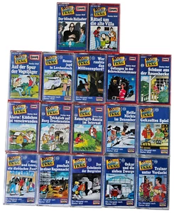 17x TKKG - MC Kassetten Folge 2 7 8 18 33 43 53 54 59 68 150 151 152 153 154 157 - Bild 1 von 3
