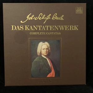 BACH Cantatas #103-106 - HARNONCOURT - TELEFUNKEN Vol 26 ST 2LP BOX w/ SCORES - Picture 1 of 8