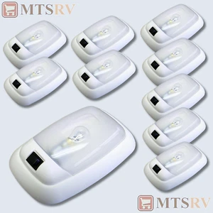 PD 12V Single-Dome Ceiling Light - Black Switch - 10-PACK - Interior Euro-Style - Picture 1 of 1