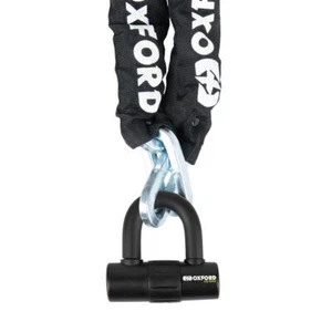 Oxford HD MAX 12mm Motorcycle Chain Lock 2M Motorbike Security Chains - Picture 1 of 11
