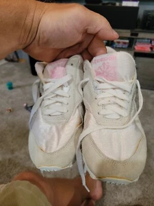 Reebok Royal Classic Jogger Shoes Gray White Low Top Lace Up Sneakers Size 6M - Picture 1 of 10