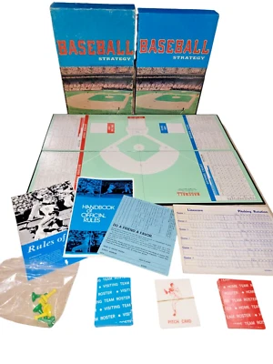 1973 Avalon Hill Baseball Strategy Bookcase Board Game Complete Made in USA - Image 1 of 4