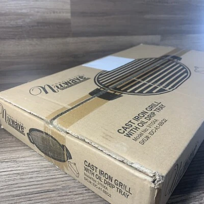 Parrilla de hierro fundido Nuwave con bandeja de goteo de aceite modelo 31104 nueva en caja Foto 1 de 4