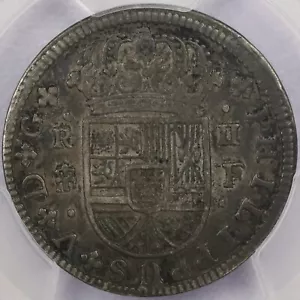 1721-F 2 Reales Spain Calico-954 Segovia - PCGS VF 35 - Picture 1 of 4