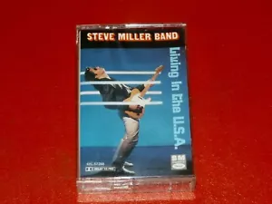 1990 Steve Miller Band \ Living In The USA \ Cassette Tape \ NICE AND TESTED !! - Picture 1 of 12
