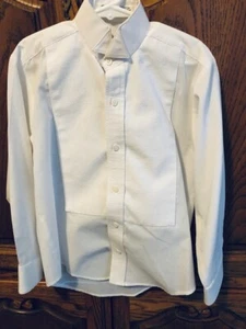 Saddle Seat Mädchen Jugend formell Langarm weiß Smoking Kleid Shirt - Bild 1 von 7