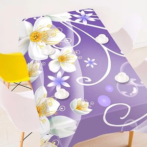 3D Flowers 745 Tablecloth Table Cover Cloth Birthday Party Event AJ WALLPAPER AU - Picture 1 of 1