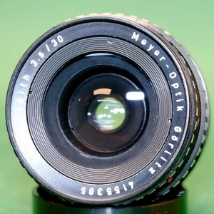 Meyer-Optik Gorlitz Lydith 30mm f3.5 M42 Wide Angle Lens Perfect Optics Smooth - Picture 1 of 6