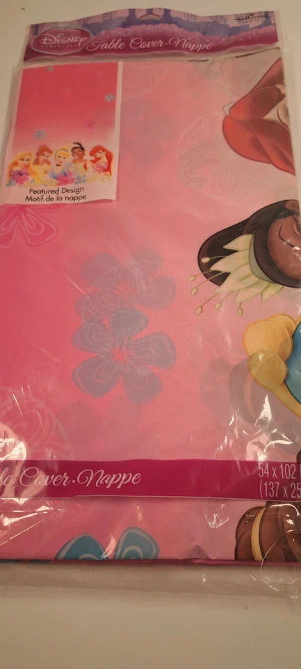 Mantel de plástico Disney Princess Dreams - Hallmark Party 54" X 102" Foto 1 de 1