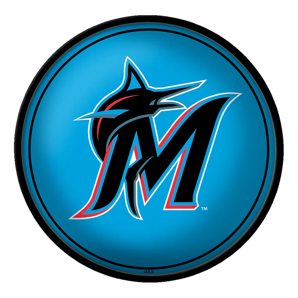 Miami Marlins MLB Weather Resistant Vinyl Sticker Decal 01 - Image 1 of 1