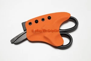 Custom Kydex Orange Holster for XSHEAR Trauma Shears Medic EMT IFAK TCCC - Picture 1 of 9