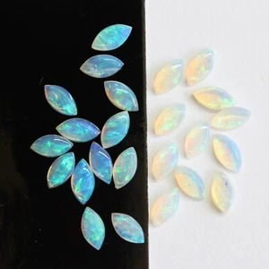 5 x 2.5mm marquise set of 24 Australian opal natural solid loose unset stone - Picture 1 of 10