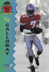 1995 CLASSIC SIGNATURE ROOKIES JOEY GALLOWAY RC #P3 - Picture 1 of 2