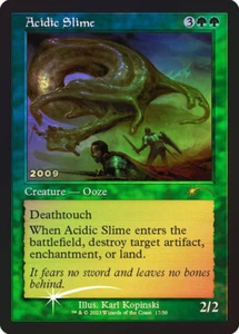 Acidic Slime (30th Anniversary) Foil Mtg Magic English - Imagen 1 de 1