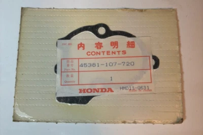 OEM Honda Brake Caliper Gasket for Odyssey 250 CB125S MT125 45381-107-720 - Image 1 of 2