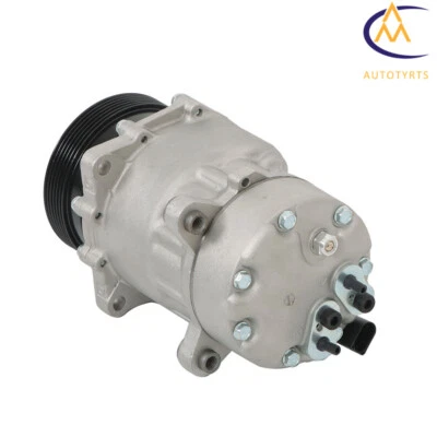 A/C Compressor &Clutch For Volkswagen Jetta Golf Beetle 1.8L 1.9L 2.0L 2001-05 - Image 1 of 4