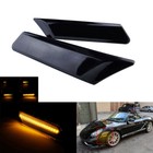 Smoke Lens Fender Dynamic Led side Marker Turn Signal light  For PORSCHE 911/987