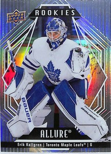 2022-23 UD Allure Hockey Rookies Erik Kallgren
