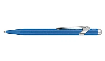 Caran d'Ache 849 Ballpoint Pen - Blue Metal X - Image 1 of 3