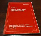Guide to Rock and Soil Descriptions Rock Mass Weathering Softcover Engineering 