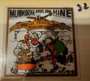 Colliery Sticker Munmorah NSW Australia 1966-1987 State Coal mine 2 As per image - Picture 1 of 1