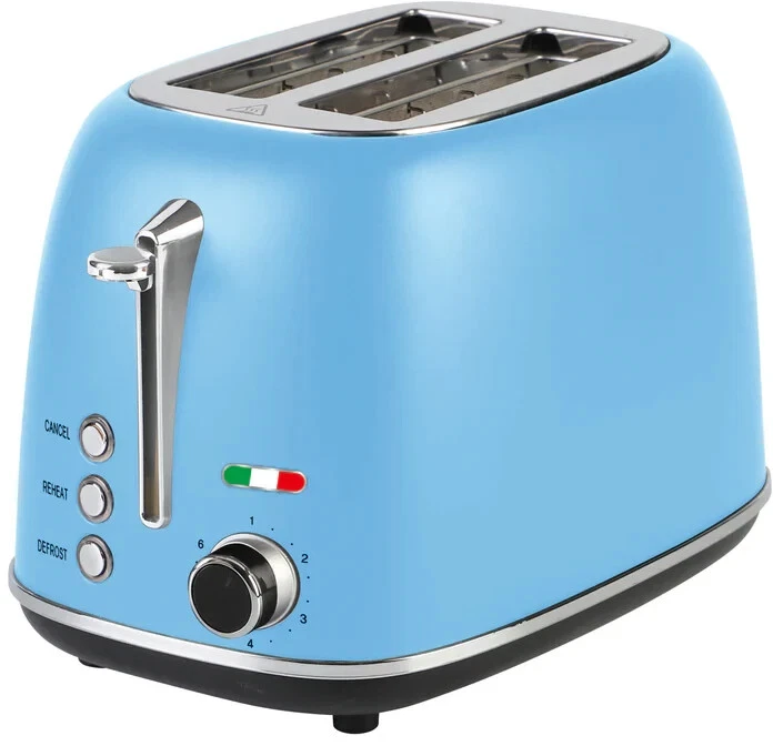 Vintage Electric 2 Slice Toaster Stainless Steel (SKY BLUE) - image 1 of 1
