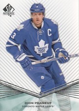 2011-12 SP Authentic Hockey #122 Dion Phaneuf