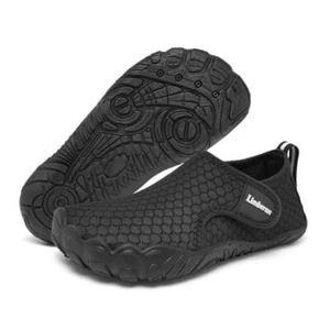 Kids Water Shoes for Girls Boys Kids Swimming Shoes 5 Big Kid Wzk3603-black - Picture 1 of 7