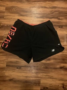 New Balance Running Shorts,men’s Large,black,pre-owned - Picture 1 of 10