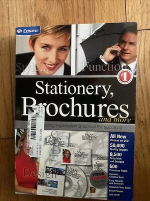 Cosmi Stationary Brochures And More Cd Rom DVD - Image 1 of 4