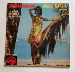DIGNO GARCIA y SUS CARIOS : Guantanamera 7" EP 1966 France PALETTE PAL 22017 - Picture 1 of 2