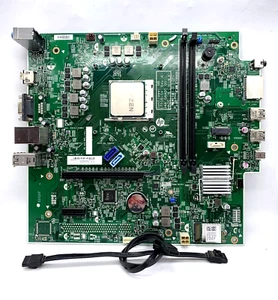HP Pavilion 590-P0109 DT Sunflower Motherboard AM4 942023-001 AMD Ryzen 7 1700 - Picture 1 of 7