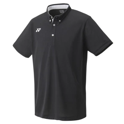 YONEX 23SS унисекс поло бадминтон футболка спортивная одежда одежда черный 10455EX - Изображение 1 из 3